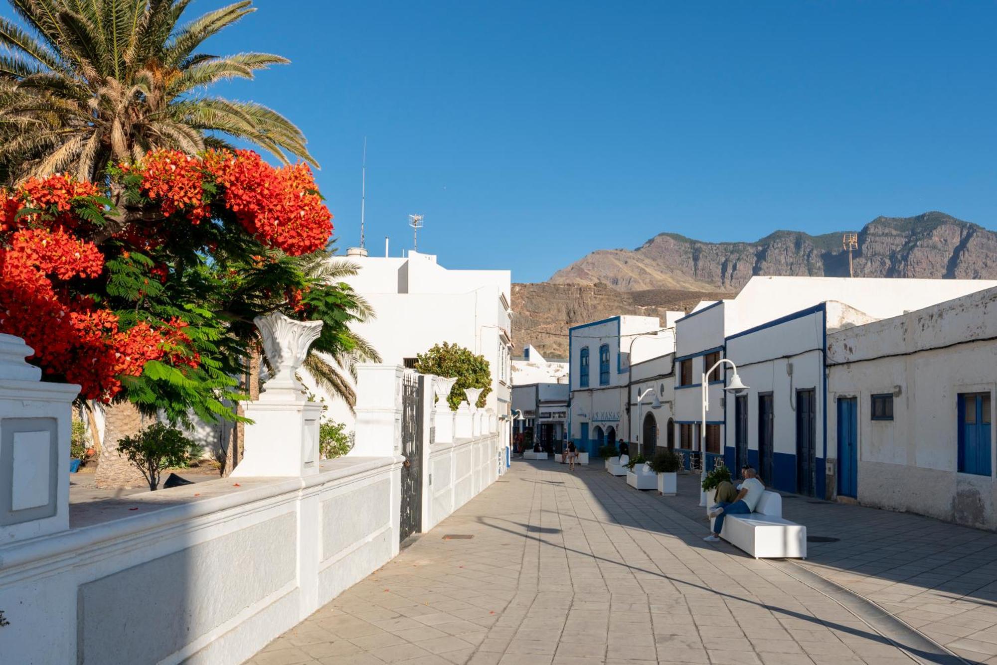 Agaete White&Blue Rooftop Buitenkant foto