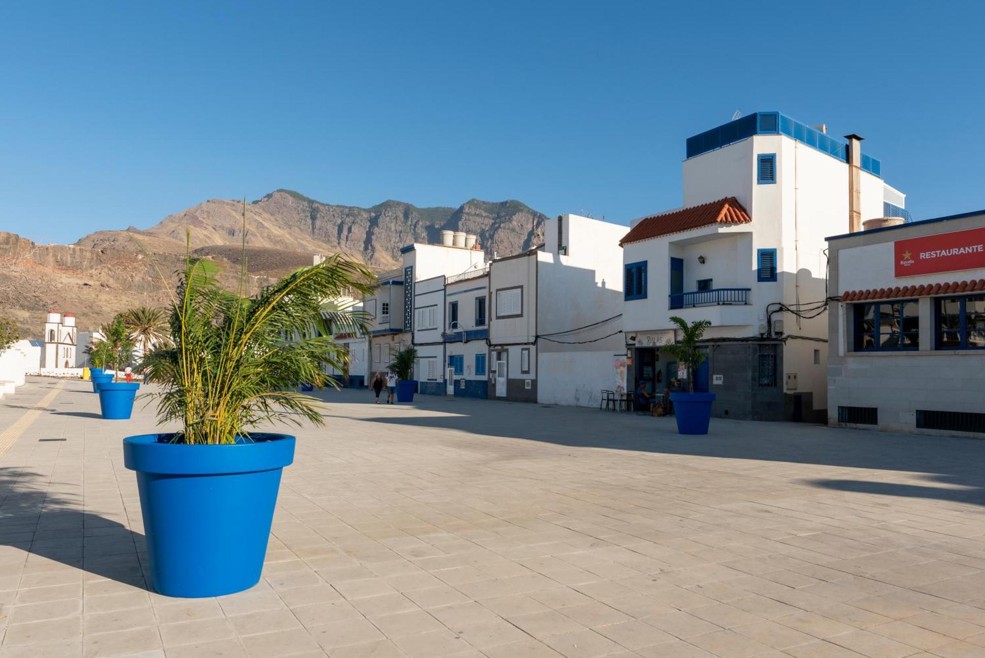 Agaete White&Blue Rooftop Buitenkant foto
