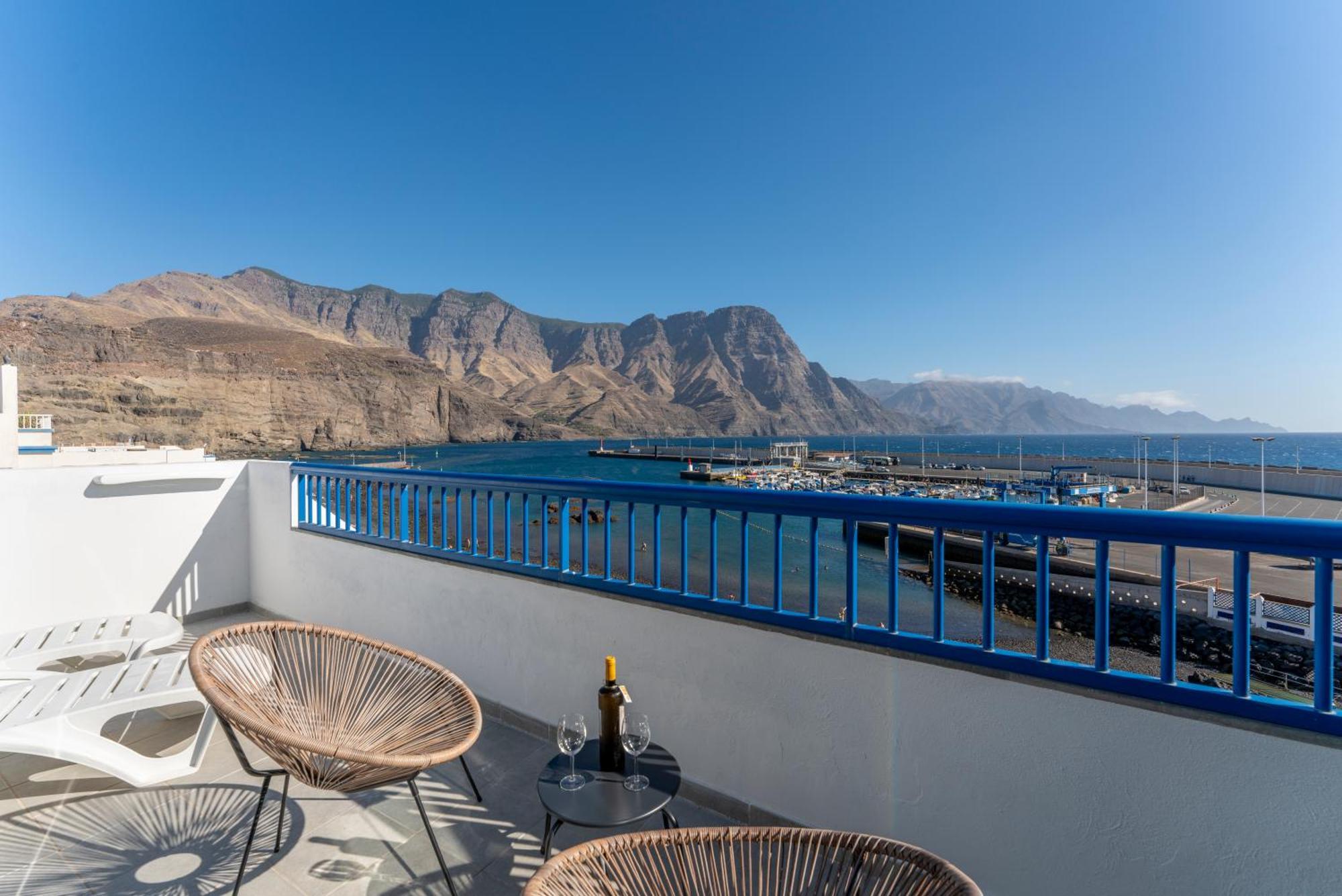 Agaete White&Blue Rooftop Buitenkant foto